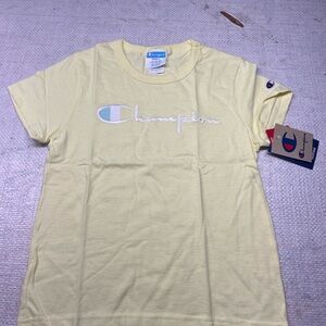Champion Soft Yellow Tee